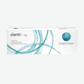 Lentes de Contacto 1 Day Clariti para Miopía o Hipermetropía
