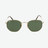 Lentes de Sol Ray Ban RB3548N Hexagonal Dorado