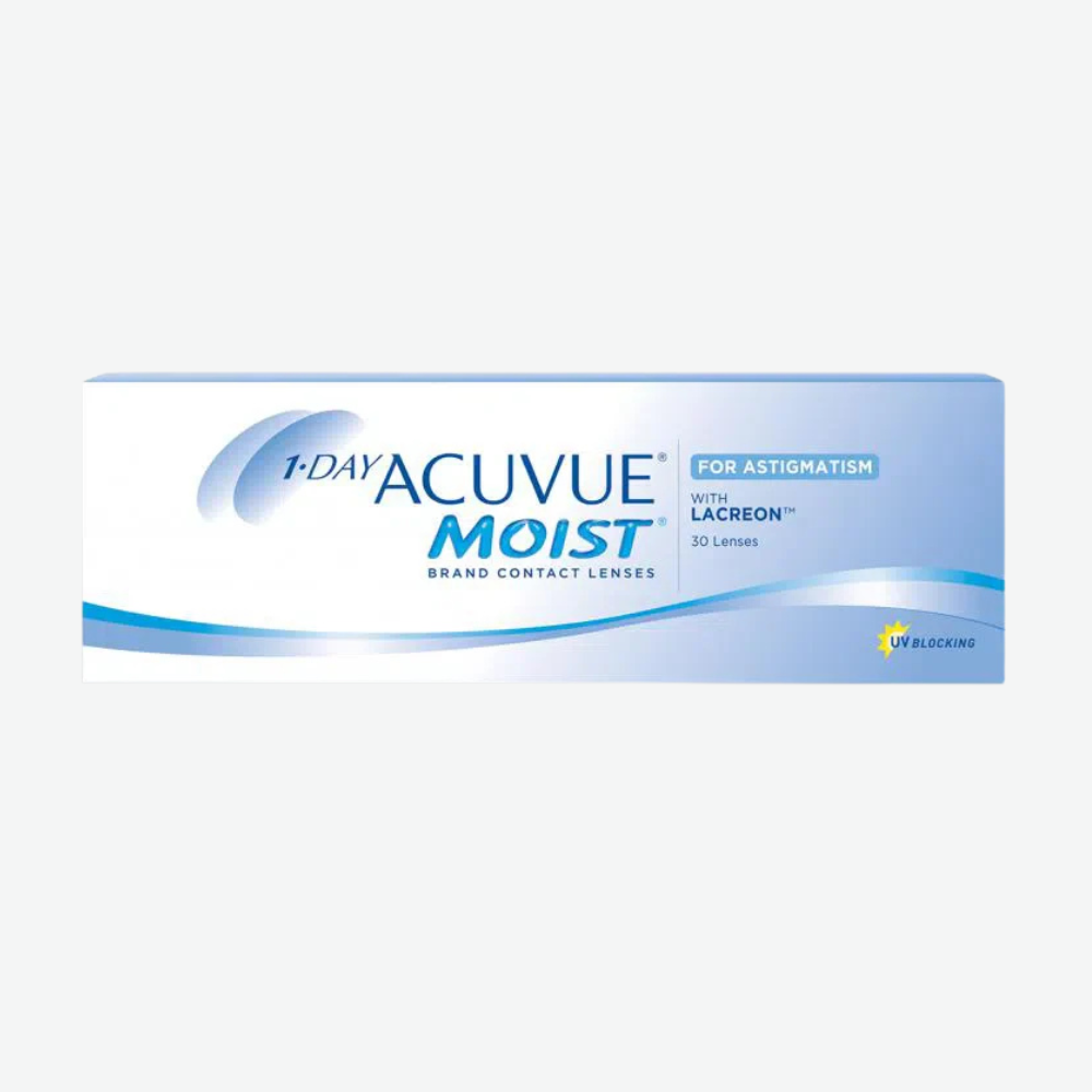 Lentes de Contacto 1 Day Acuvue Moist para Astigmatismo