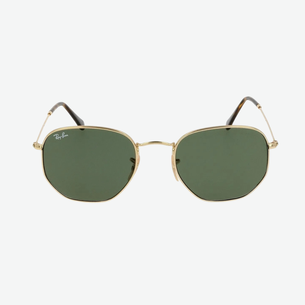 Lentes de Sol Ray Ban RB3548N Hexagonal Dorado