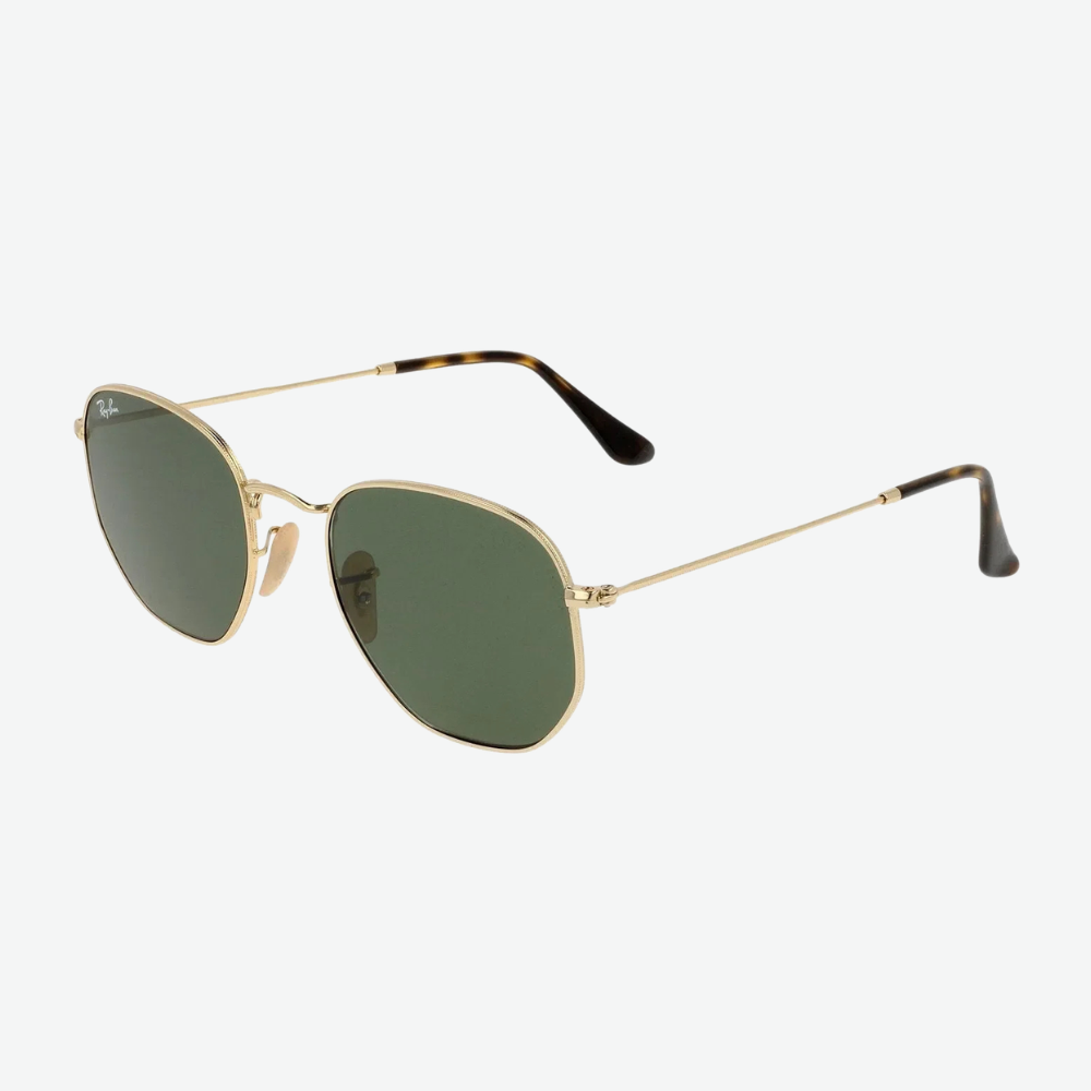 Lentes de Sol Ray Ban RB3548N Hexagonal Dorado