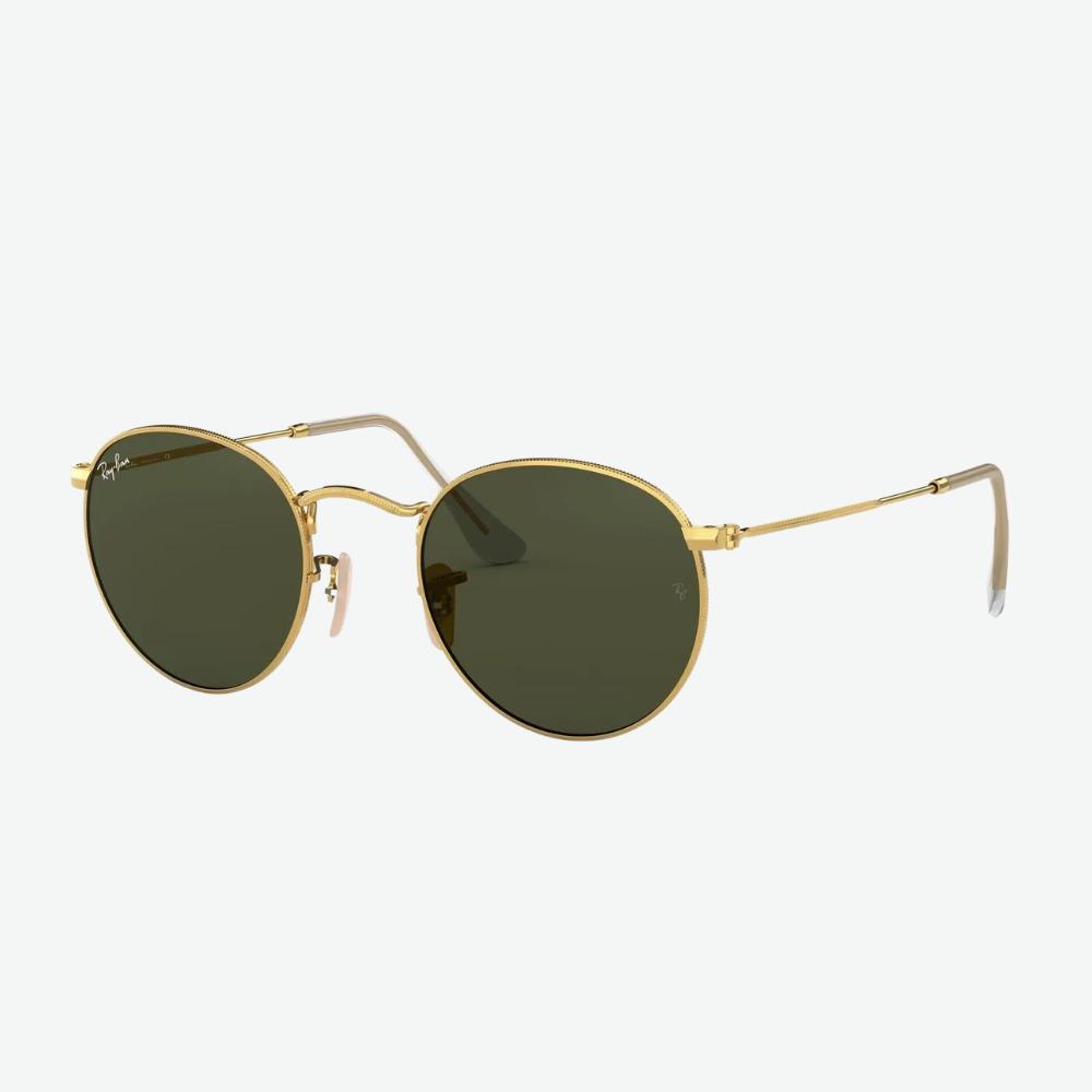 Lentes de Sol Ray Ban RB3447 Round Dorado